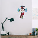 Creative Cross Christmas Home Decoration Pendant Single-Sided Point Drill (2)