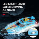 #A High Speed Remote Control Boat  Self Demonstration Loss Protection for Childr