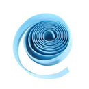 2PCS Cycling Road Bike Sports Cork Handlebar Tape+ 2 Bar plug blue Newly