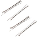 Style Shiny Hair Clips Rhinestones Hairpins Crystal Hairgrip Metal Barrette