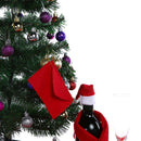 1pc Christmas Envelope Christmas Invitation Greeting Cards Candy Bag Decor