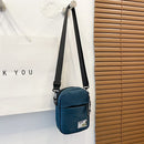 Oxford Cloth Shoulder Square Bag for Women Causal Solid Crossbody Messenger Bags