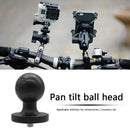 25mm 1 inch Ball Adapter with 1/4 inch Threaded Bolt for Action Camera Phone