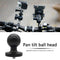 25mm 1 inch Ball Adapter with 1/4 inch Threaded Bolt for Action Camera Phone