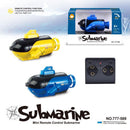 Mini Wireless Remote Control Submarine Electric Underwater Lake Boat (Blue)