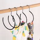 Non-Slip Holders for Ties Scarf Ring Hangers Belt Rack Metal Belt Hanger