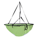 Foldable Kayak Boat Wind Sail Paddle Sailing Canoe Boat Wind Window (Green)