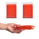 Outdoor Raincoat Disposable Dual Color Thermal First Aid Survival Raincoat Newly