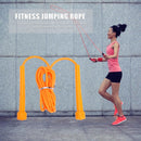 Skipping Rope PVC Adjustable Jump Rope Training Exercise Equipment (Orange)
