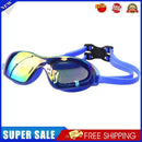 #A Electroplating Large Frame Swimming Glasses Eyewear Swim Diving Goggles