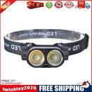 XPE LED Headlight Outdoor Camp Fishing USB Rechargeable Waterproof Headlamp