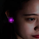 Party Women Men Halloween Blinking Led Earrings Ear Studs Studs Earrings