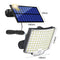 4pcs Solar Light Motion Sensor 3 Modes 106LED+Remote Control