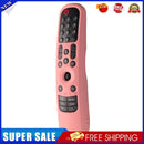 Anti-Slip Case Smart TV Remote Control Cover for LG MR21GA/MR21GC (Pink)