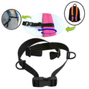 Chest Harness Adjustable Bag Backpack Webbing Sternum Buckle Strap UK Nylon K0O4
