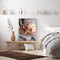 Oil Paint By Numbers Snow Deer Frameless Picture Craft Kit for Home Living Room