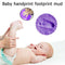 20g Baby Care Hand Foot Inkpad Soft Clay Washless Footprint Mud (Purple) Newly