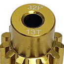 M1 14mm RC Motor Gears Replacement Parts Metal Pinion for 1/10 RC Off-road Truck