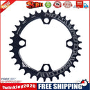 94+96BCD MTB Bicycle Crank Round Chainring Chain Wheel Crankset Plate (34T)