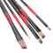 5pcs Nylon Hair Aluminum Tube Paint Brush Watercolor Brush Supply (Oblique)