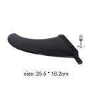 9in Surfing Tail Fin Removable Paddle Rudder Surfboard Stabilizer (Black) Newly