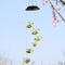 Solar Power Wind Chime Lamps Honey Bee Outdoor Hanging Light Home Garden Decor