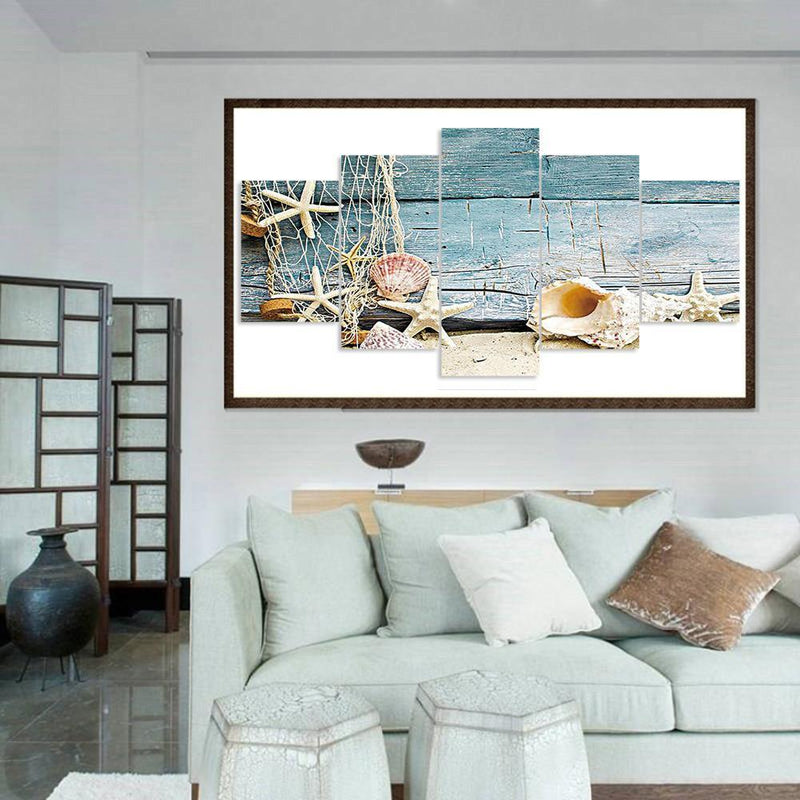 Broadroot Beach Bowl 5D DIY Full Drill Diamond Painting 5-Picture Combination K