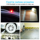 Emergency Work Lights Keychains Waterproof COB LED Flashlight (Fluorescent)