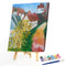 Oil Paint by Numbers Country Path Canvas Artwork Living Room Picture Decoration