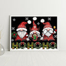 Christmas Gnomes Oil Paint By Numbers Kits Coloring Drawing for Adults Chil