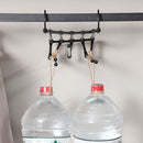 5 Layers Clothes Hanger Pants Storage Rack Trousers Hanging Shelf (Black) Newly