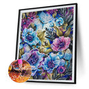 5D Diamond Painting Kit Pansy Full Round Drill DIY Mosaic Picture Home Decor