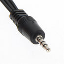 3.5mm Jack to 3 RCA Adapter Cable Audio Video AV Converter 1.2M 4FT(2pcs)