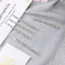 Korea Style Hair Clips Rhinestones Hairpins Crystal Hairgrip Metal Barrette