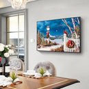 5D Kit Rhinestone Pictures DIY Snow Christmas Full Round Drill Diamond Painti