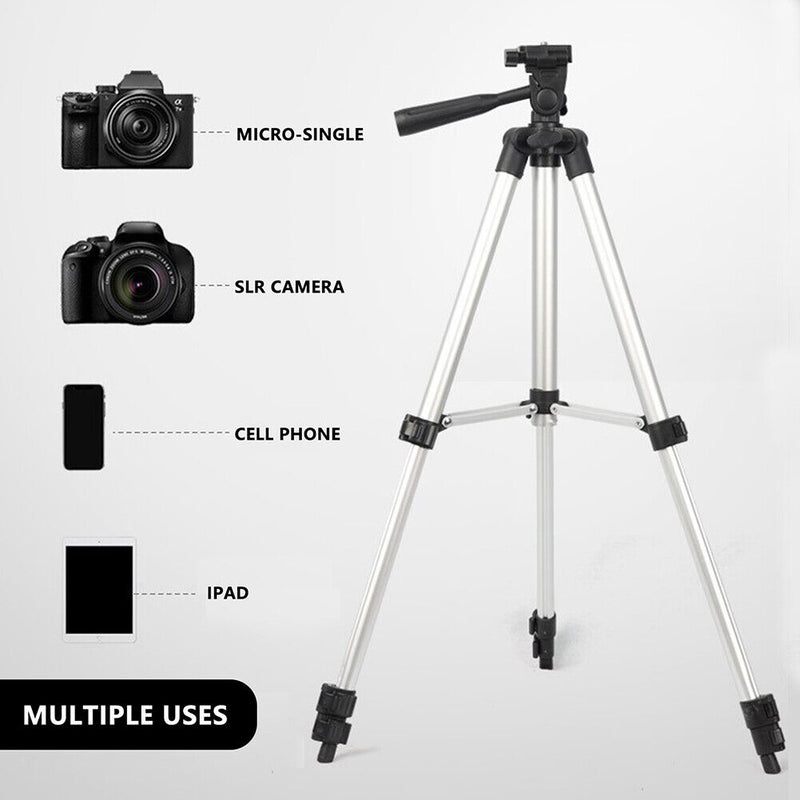 1m Level Tripod Aluminum Alloy Adjustable Height Thickened Tripod Stand Support