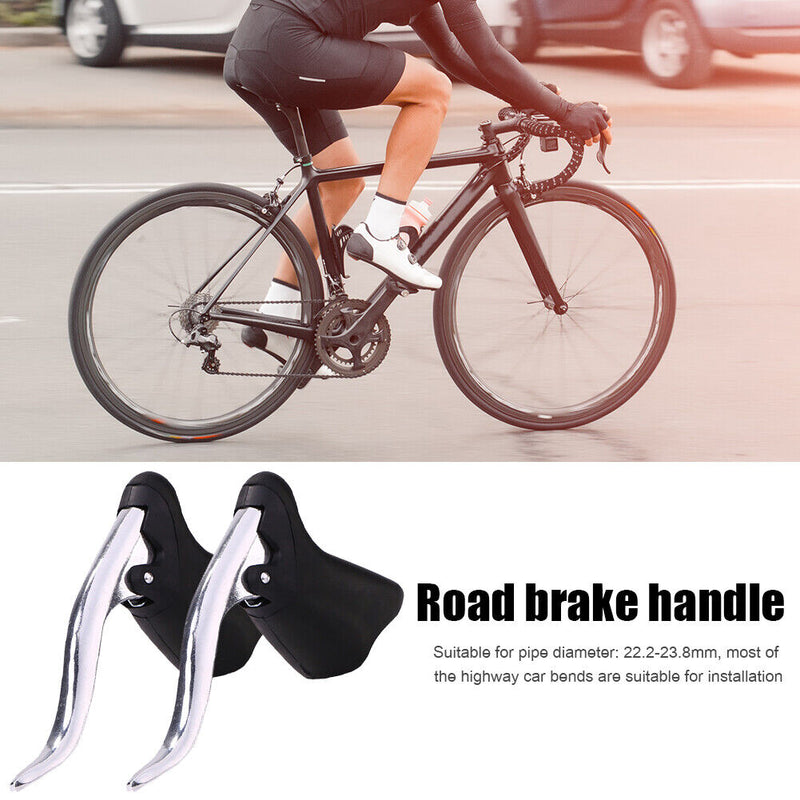 1 Pair Lightweight Bicycle Brake Lever Handlebar Road Bike Cycling Brake Handle