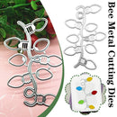 Bee Metal Cutting Dies Stencil Scrapbooking DIY Album Stamp Paper Card_