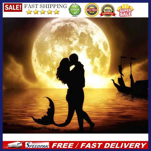 Couple 5D Full Square Drill Diamond Painting DIY Cross Stitch Wall Embroide