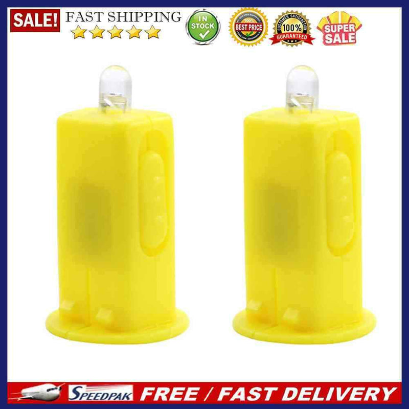 2pcs Paper Lantern Wick LED Flash Lamps Lantern Wick Party Supplies Home De