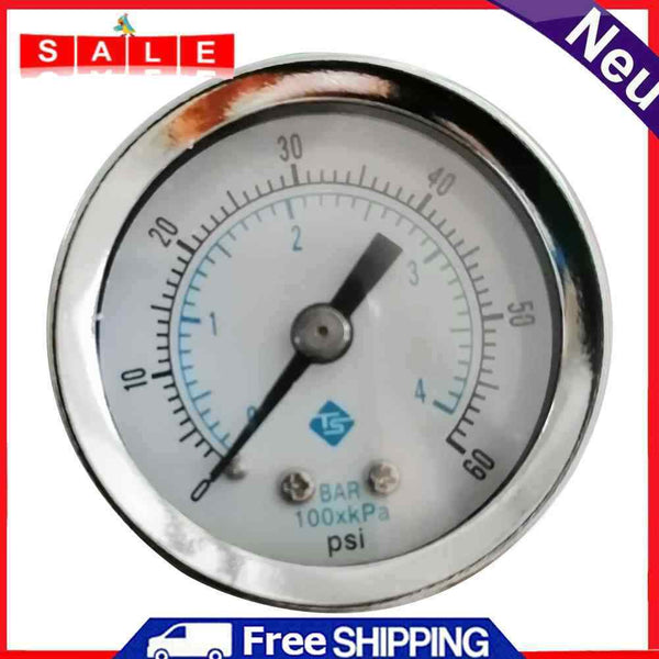 1.5" Dial 1/8" NPT Mini Pressure Gauge Air Compressor Hydraulic