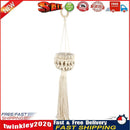 Macrame Plant Hanger Baskets Flower Pots Holder Balcony Home Decor (003) Newly