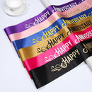 Decors Satin Sash Anniversary Celebration Happy Anniversary Shoulder Strap