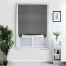 Self-Adhesive Pleated Blinds Bathroom Half Blackout Window Curtains Shades