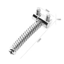 6pcs Zinc Alloy Compensated Saddles for Telecaster Electric Guitar Bridge