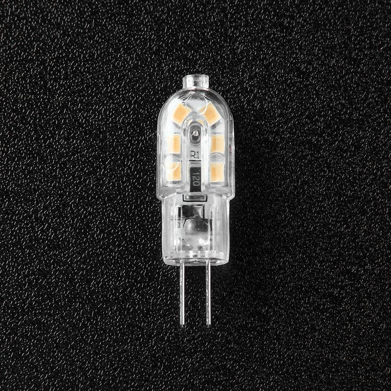G4 200LM 2W SMD2835 12LED Corn Bulb for Crystal Lamp Chandelier (DC 12V WW)