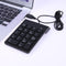 Mini USB Numeric Keyboard 18-Button Num Pad Wired Number Keyboard Digita