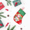 3pcs Christmas Stockings Hanging Pendants DIY Diamond Painting Kit (WZ002) Newly