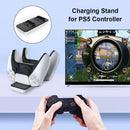 For PS5 Controller Charger Dual USB C Charging Dock with USB Cable for DualSense