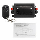 Single Color 3 Key 12V~24V LED Wireless Dimmer Controller RF remote control
